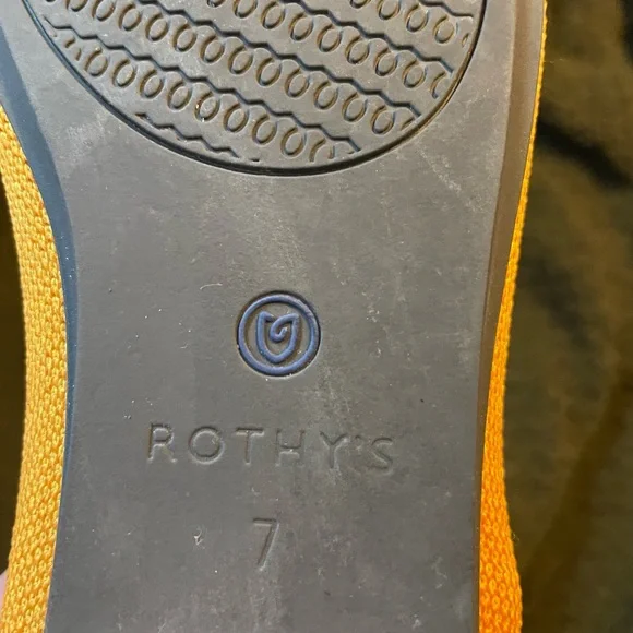 ROTHY”S Round- toe Marigold yellow flats - Picture 4 of 6